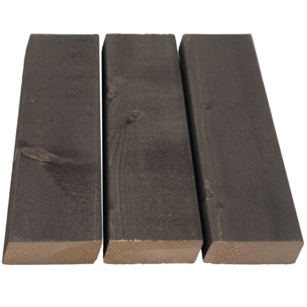 20 x 68 mm Rhombusleisten GRANIT nord. Fi/Ta., u/s hf, KD. 16% +-2, Sichtseite feingesägt 15° parallel schräg, Kanten gerundet, Koralan Holzöl Spezial behandelt, Rückseite: NSI, VE 8/280, Länge: 540 cm Abr. Lfm. - TÜ-122