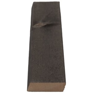 20 x 68 mm Rhombusleisten GRANIT nord. Fi/Ta., u/s hf, KD. 16% +-2, Sichtseite feingesägt 15° parallel schräg, Kanten gerundet, Koralan Holzöl Spezial behandelt, Rückseite: NSI, VE 8/280, Länge: 540 cm Abr. Lfm. - TÜ-122