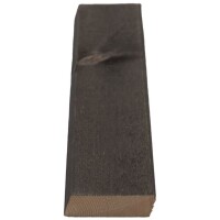 20 x 68 mm Rhombusleisten GRANIT nord. Fi/Ta., u/s hf, KD. 16% +-2, Sichtseite feingesägt 15° parallel schräg, Kanten gerundet, Koralan Holzöl Spezial behandelt, Rückseite: NSI, VE 8/280, Länge: 540 cm Abr. Lfm. - TÜ-122