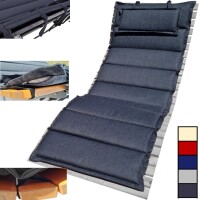 Waldsofa Einzel - Polsterauflage RELAX Anthrazit (Kartonverpackt) für Wellenliegen, Saunaliegen, Waldsofas, Strandsofa usw. geeignet. Format / Abmessungen der Auflage: (LxBxH) 190 x 67 x 4 cm Verfügbarkeit auf Anfrage !