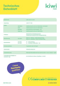 5,5 x 193 x 1380 mm kiwi now hybrid-resilient floor , Dekor: 40KN522, 9/Pk vegan, PVC-frei, haustierfreundlich, wohngesund, 24h wasserfest, sicheres Klick-System, Oberfläche Synchronpore, Blauer Engel, Pak. 9 Stück / 2,397 qm