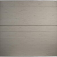 174 x 179 cm BPC-Steckzaun-Set NORDSTRAND, Farbton: Taupe/Silber. Set bestehend aus: Ober- und Unterprofil sowie 9x BPC N&F Profile (20x195x1778mm) Art.- Nr.: NS008