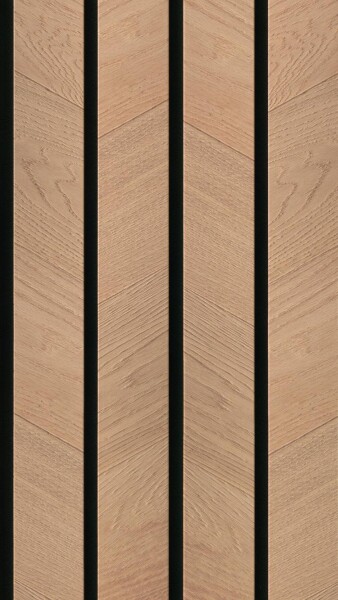 20 x 330 x 2600 mm Acoustic Sense BOLD Dekorummantelte Oberfläche, Dekor: 20122 Chevron in fugenloser Optik (8 mm Filz-Trägerplatte / 12 mm MDF-Dekorstreifen / Breite: 67 mm) Feuchtraumgeeignet, Mindestabnahme 2 Stück = 1,716 qm