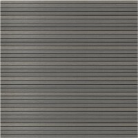 178 x 179 cm BPC-Steckzaun-Set NORDSTRAND CoEx Groove 4-seitig Coextrudiert, FARBE: Basaltgrau / Anthrazit, Set besteht aus: 9x BPC-N&F-Dielen (20x195x1778mm) Verfügbar ab April 2025 Art.- Nr.: NS132