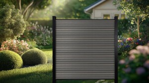 174 x 179 cm BPC-Steckzaun-Set NORDSTRAND, Farbton:...