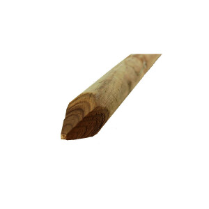 60 mm x 1,20 m Baumpfähle, zylindrisch gefräst...