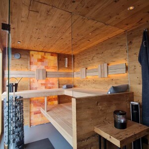 19 x 196 mm Espe Sauna Antik-Paneel N&F, rustikal, gehackt & gebürstet, Thermisch modifizierte Fichte 10 mm Feder, Lamellen verleimt (Bund: 4 St. / Längen nach Verfügbarkeit: 420-450-480-540 cm)