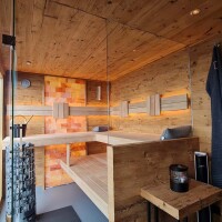 19 x 196 mm Espe Sauna Antik-Paneel N&F, rustikal, gehackt & gebürstet, Thermisch modifizierte Fichte 10 mm Feder, Lamellen verleimt (Bund: 4 St. / Längen nach Verfügbarkeit: 420-450-480-540 cm)