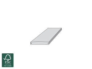 23 x 118 mm Robinie Terrassendiele bombiert, seitlich genutet, keilgezinkt ungedämpft, DK 1-2, technisch getr. a. 13-15%, fein geriffelt,  Länge: 300, 400 & 500 cm (Eingabe bei Bestellung / Menge = Lfm.) - Abverkauf