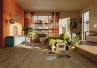 5,5 x 228 x 1524 mm Meister Design RM 400 S, Rare groove / 20086, Porensynchron Struktur, Klickverbindung, Nutzschicht ca. 0,55 mm / Pak.: 19,5 kg