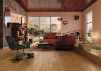 5,0 x 230 x 1220 mm Meister Design RM 200 S, Quiet storm / 20080, Porensynchron Struktur, Klickverbindung, Nutzschicht ca. 0,30 mm, inkl. Trittschalldämmung, Verpackung: 7 Stück / 1,964 qm / Pak.: 17 kg