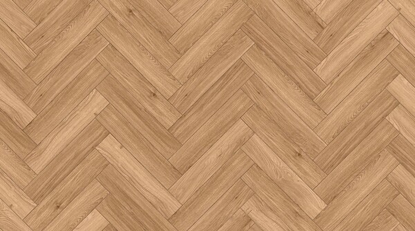 5,7 x 126 x 610 mm Rigid Klick Vinyl, Solution 2 in 1, Fischgrät Eiche Hellbraun incl. Trittschalldämmung, 0,55 mm Nutzschicht - Microfase - Klick-System DropDown - keramikgehärtete Oberfläche (VE: 4,62 qm /2x 2,31 qm)