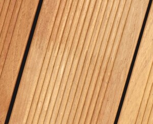 23 x 118 mm Robinie Terrassendiele ungedämpft, DK...