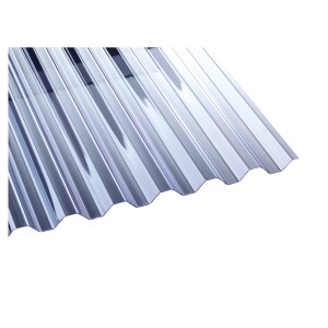 Novaklar Spundwand 1,2 mm, 1092 x 4000 mm, glasklar hohe...