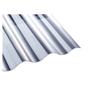 Welle8, 1000 x 1250 mm, glasklar PVC-Lichtplatten 1,2 mmhohe Lichtdurchlässigkeit, schwer entflammbar (B1 nach DIN 4102),  Art.-Nr.: T&J-60812