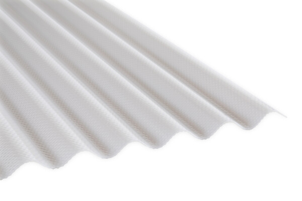 TEJEMACRO PC WABE 2,8mm, 1045 x 5000 mm, HEATBLOC / weiß-opal Runde Welle S76/18Temperaturbeständigkeit von -40°C bis +120°C, Hitzeschutz durch Heatbloc-Beschichtung,  Art.-Nr.: T&J-60950