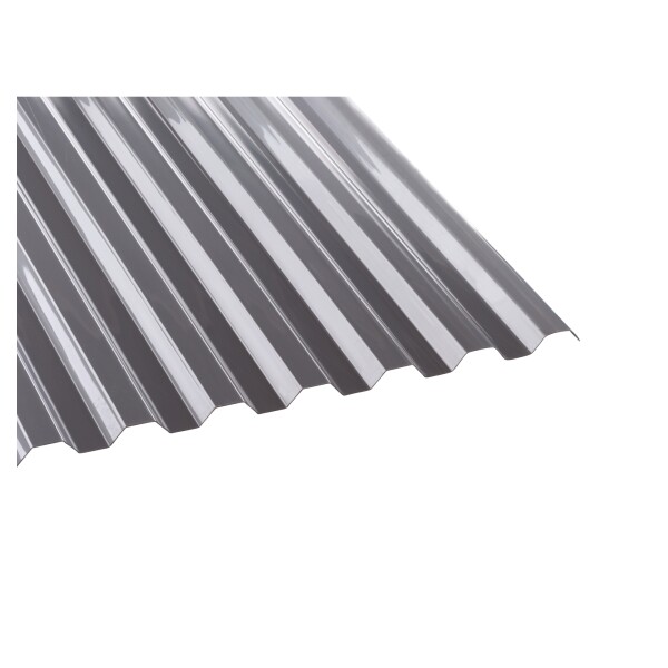 TEJEMACRO PC-Spundwand K 76/18, 1115 x 7000 mm, Heatbloc silbergrau hohe Lichtdurchlässigkeit, schwer entflammbar (B1 nach DIN 4102),  Art.-Nr.: T&J-62570