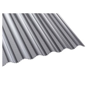 TEJEMACRO PC WABE 2,8mm, 1045 x 4500 mm, klar,  Runde...