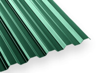 TEJEREPRO PC-Spundwand K 76/18, 1115 x 2500 mm, grün schlagzäh, Garantie auf Hagelfestigkeit,  Art.-Nr.: T&J-63825