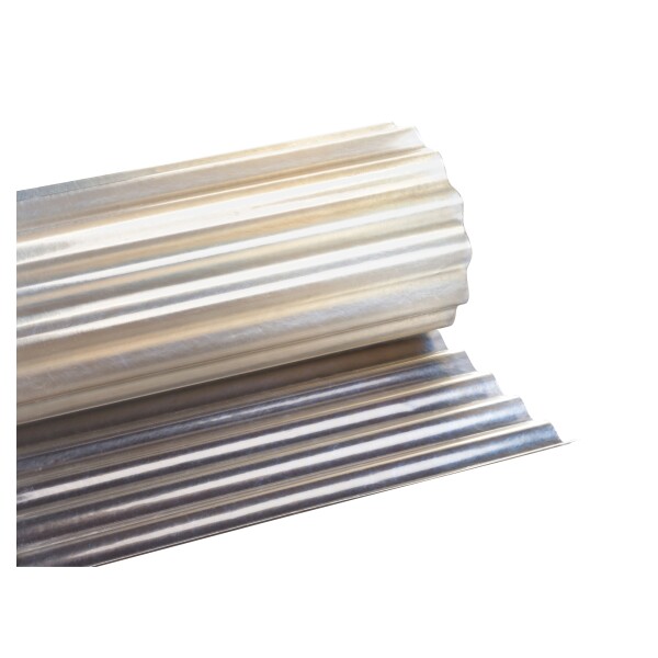 TEJEPLAST GFK-Lichtwellrolle , 2,50 x 30,00 m natur transparent Profil S 76/18, Wasserlauf 2,50 mkostensparend, UV-stabil,  Art.-Nr.: T&J-65025