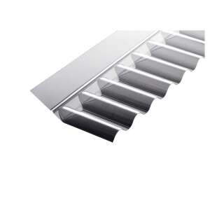 TEJESINUS-Wandanschluß, 1045 x 150 x 60 mm, Acryl,...