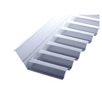 Novaklar K 70/18 Wandanschluß, 1092 x 150 mm, glaskar Spundwand, ,  Art.-Nr.: T&J-66306