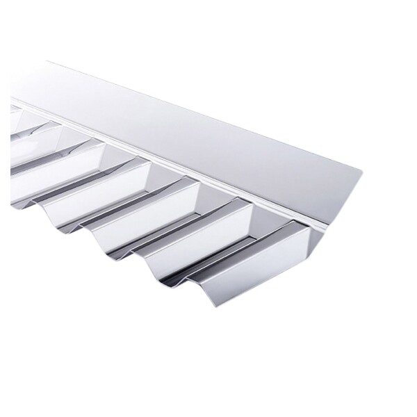 TEJEMACRO - Wandanschluß, K 76/18, klar, 1260 mm lang, PC Spundwand, ,  Art.-Nr.: T&J-66307