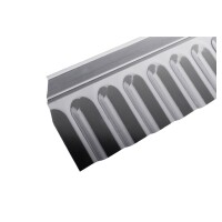 TEJEMACRO - Wandanschluß, S 76/18, klar, 1265 mm lang, PC runde Welle, ,  Art.-Nr.: T&J-66309