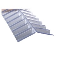 TEJEMACRO - Firsthaube, klar, K76/18, Spundwand 1265 x 150 x 150 mm, PC, ,  Art.-Nr.: T&J-66317