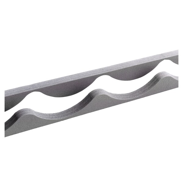 Pfannenbleche 177/47, PROFILFÜLLER für Firstbereich ca. 1060 mm, ,  Art.-Nr.: T&J-68874