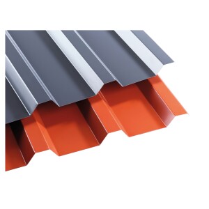 Stahltrapezplatten 207/35, 0,75 mm mit 25 my...