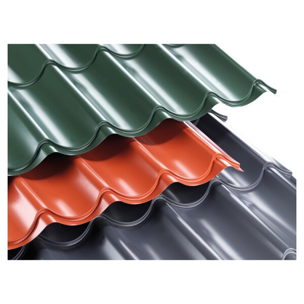 Pfannenbleche 177/47, 0,5 mm mit 60 my TTHD Besch. Farbe:, ,  Art.-Nr.: T&J-68917