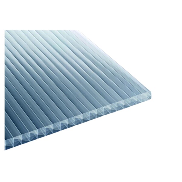 Heatbloc25 Polycarbonat X-Struktur, 980 x 6000 mm, weiß-opal 25 mm erhöte Stabilität, Top Preis-Leistungsverhältnis,  Art.-Nr.: T&J-71560