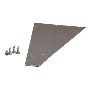 Wandanschluß-Seitenteilset, pressblank (2 Winkel/4...