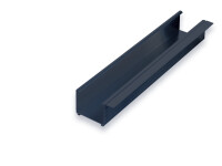 TJ90 Alu-Regenrinne anthrazit, 6100 mm, RAL 7016 , ,  Art.-Nr.: T&J-74132