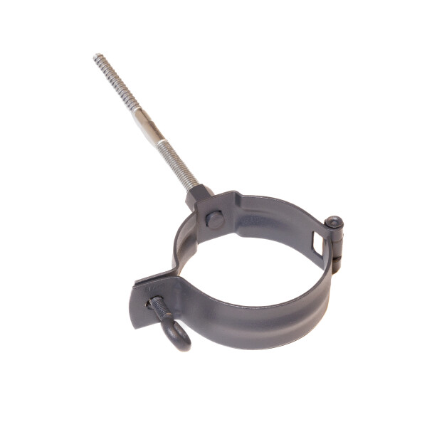 TJ90 Alu-Rohrschelle, anthrazit RAL 7016 , ,  Art.-Nr.: T&J-74138