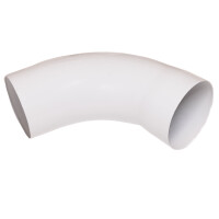 TJ90 Alu-Rohrbogen , 72° weiß RAL 9016 , ,  Art.-Nr.: T&J-74146