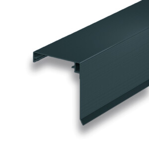 Wetterschenkel-Klemmdeckel anthrazit, 2500 mm, RAL 7016 ,...