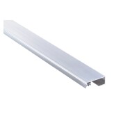 Universalsystem 60, Alu, 3000 mm, Uni-Randoberprofil für 8/10 mm inkl. Dichtung, ,  Art.-Nr.: T&J-76083