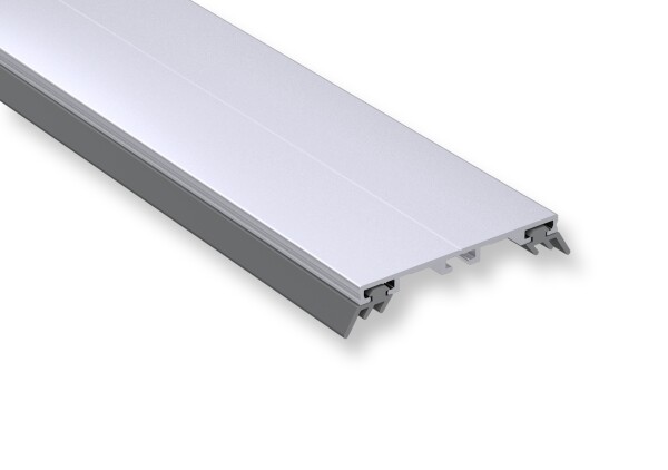 Universalsystem ohne Steg, Alu, 4500 mm. Uni-Mittelprofil inkl. Dichtung, ,  Art.-Nr.: T&J-76236