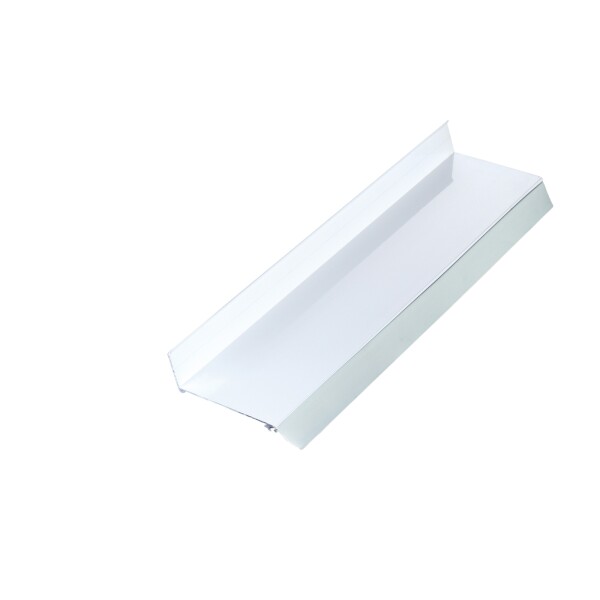 Wandanschlußprofil 120 mm, Alu, 5100 mm, ANTHRAZIT RAL 7016 inkl. Dichtung ANTHRAZIT, ,  Art.-Nr.: T&J-76315