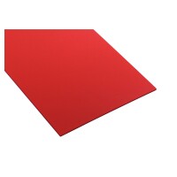 TEJETEX COLOR 3 mm rot , 500 x 500 mm PVC-HartschaumplattenUV-Beständig, Schall- und wärmedämmend,  Art.-Nr.: T&J-80541