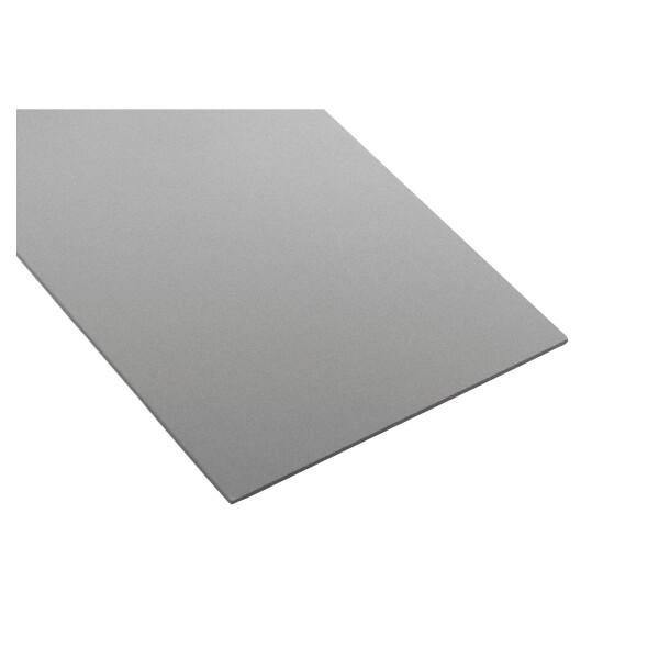 TEJETEX COLOR 3 mm grau, 1250 x 500 mm PVC-HartschaumplattenUV-Beständig, Schall- und wärmedämmend,  Art.-Nr.: T&J-80583