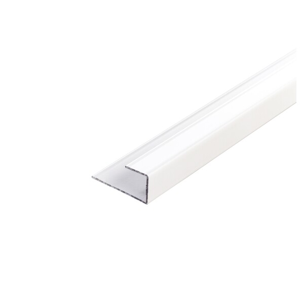 Kömapan Alu-Abschlußprofil, braun 214, 6000 mm UV-Beständig, Stoß- und Druckstabil,  Art.-Nr.: T&J-80617