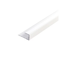 Kömapan Alu-Abschlußprofil, braun 214, 6000 mm UV-Beständig, Stoß- und Druckstabil,  Art.-Nr.: T&J-80617