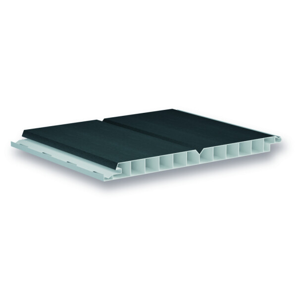 Heering Mammut 250-S, 250 x 6000 mm anthrazit, VerkleidungspaneeleUV-Beständig, unverrottbar,  Art.-Nr.: T&J-80703