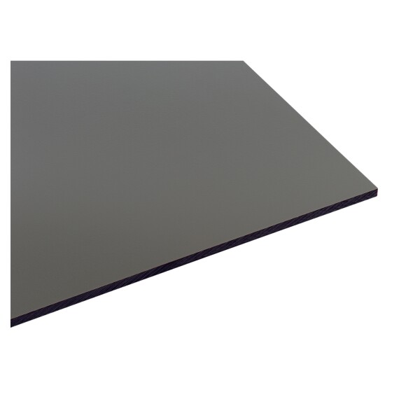 Tejeplan-2235 grau NC (ähnl. RAL 7037)  , 2800 x 1300 x 6 mm Schichtstoff HPLwitterungsbeständig, Stoß-/Schlagfest,  Art.-Nr.: T&J-80907