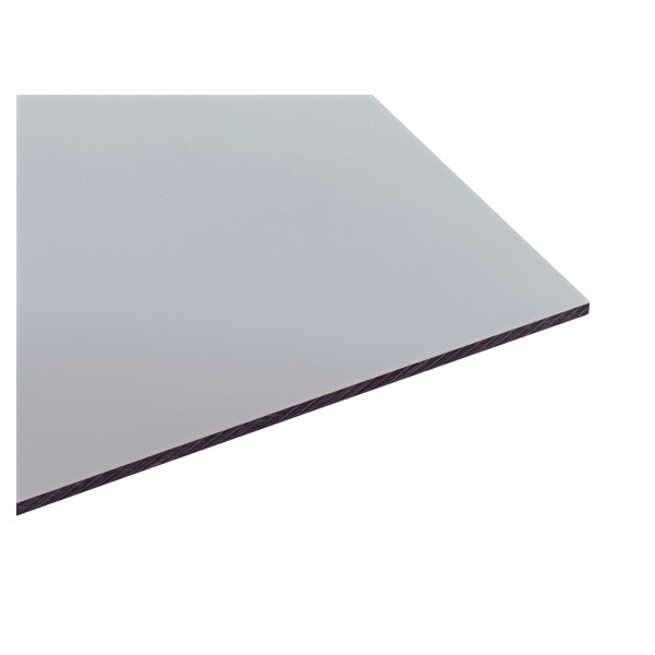 Tejeplan-2209 hellgrau NC  , 2800 x 1300 x 6 mm (ähnl. RAL 7035) Schichtstoff HPLwitterungsbeständig, Stoß-/Schlagfest,  Art.-Nr.: T&J-80945