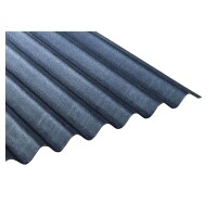 ONDALUX Bitumenwellplatte, 950 x 2000 mm, schwarz sehr gute mechanische Haltbarkeit , UV- und witterungsbeständig,  Art.-Nr.: T&J-90150