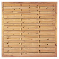 Lamellenzaun 150 x 150 cm, Rahmen 34/54 mm, kdi grün wetterfest imprägniertes Holz, starker Rahmen 34 x 54 mm,  Art.-Nr.: T&J-10008